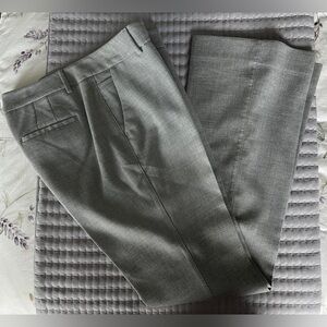 White House Black Market Light Gray Trousers